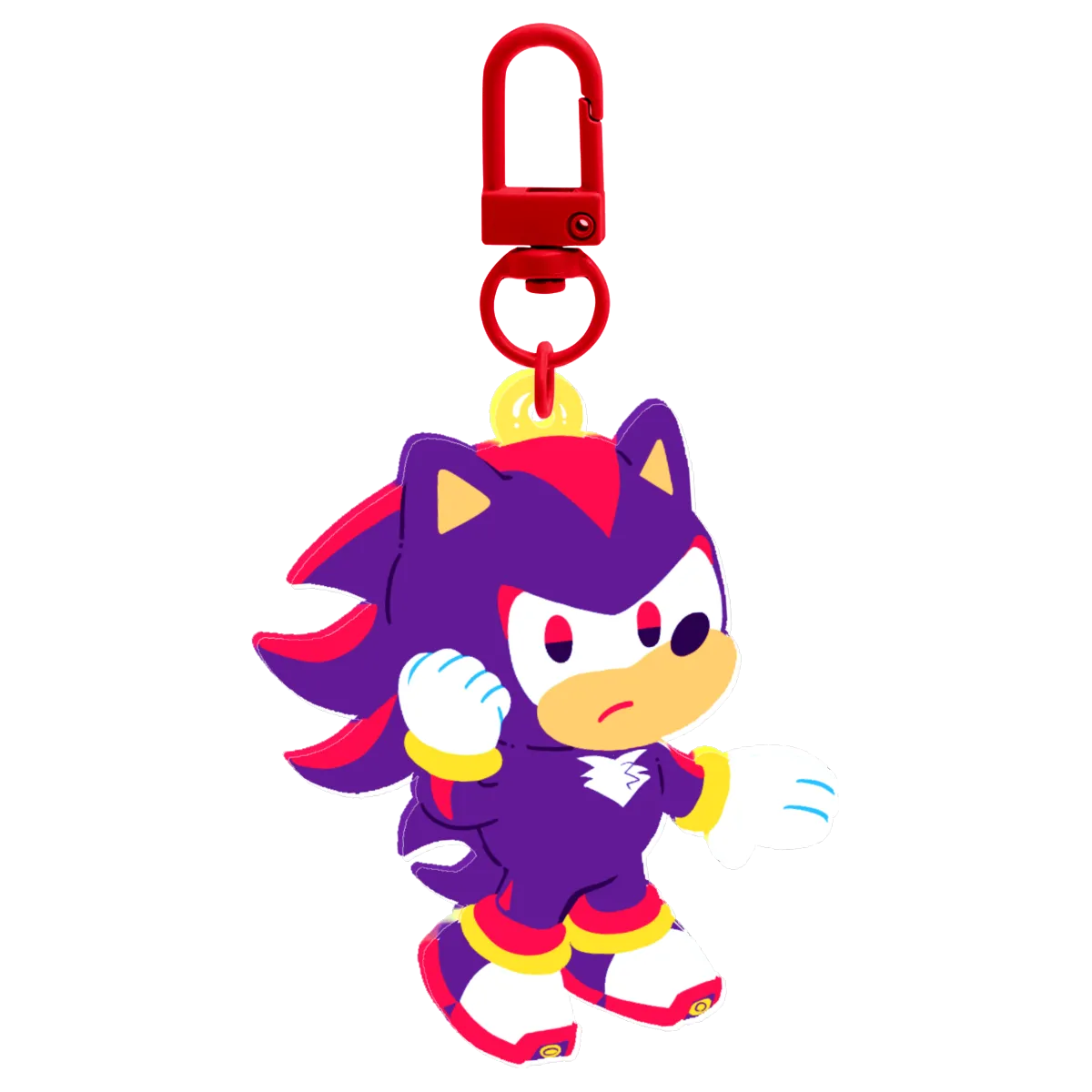 Borderless Shadow keychain