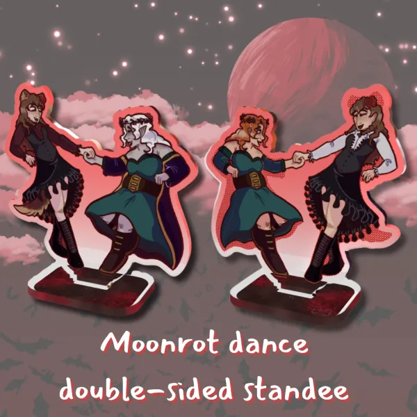 Vampires Cleo and Pearl standee