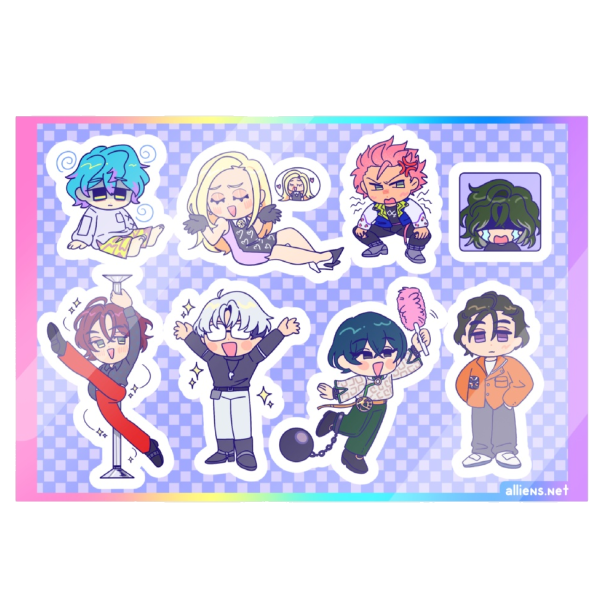 Charisma House sticker sheet