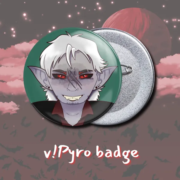 Vampires Pyro badge