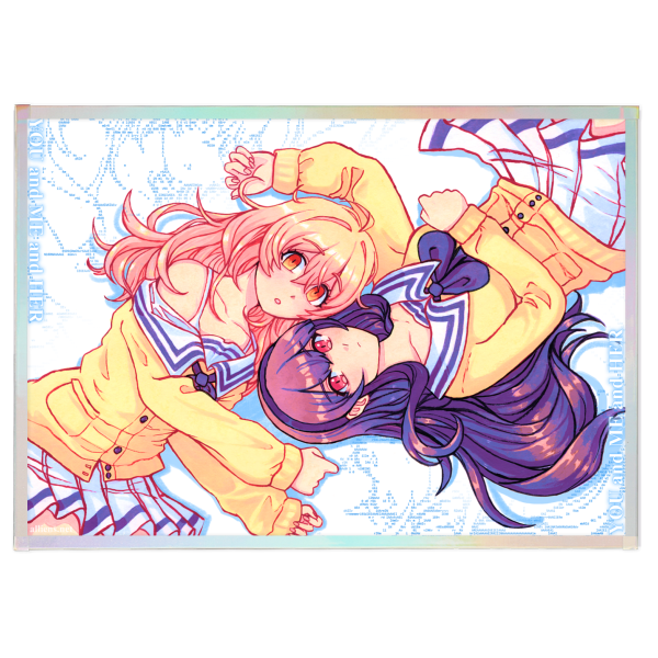 Totono Miyuki and Aoi artboard