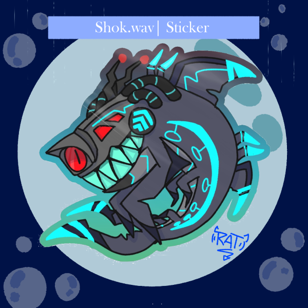 Hazbin Hotel || Shok.wav Sticker