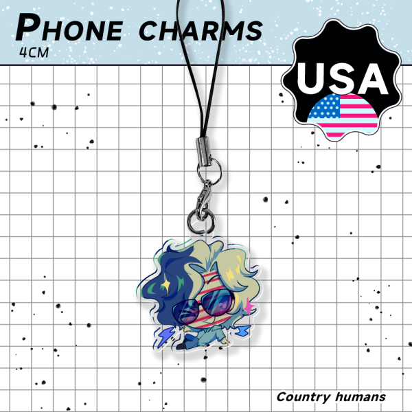 CH Phone Charm - USA