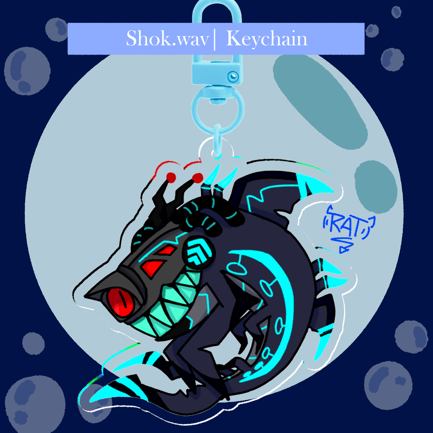 Hazbin Hotel || Shok.wav Sticker by Rat :3 - ACGGOODS