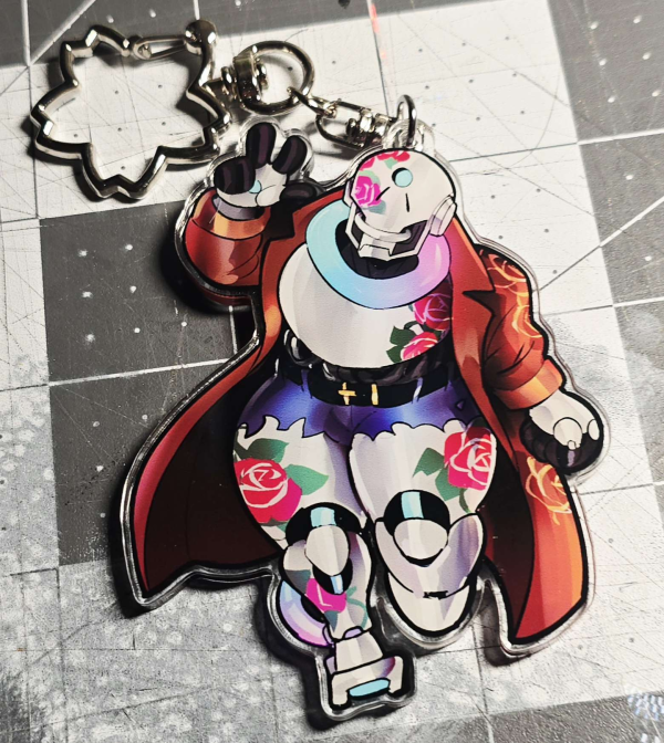 Overwatch 2 Susie Omnic Double Sided Keychain