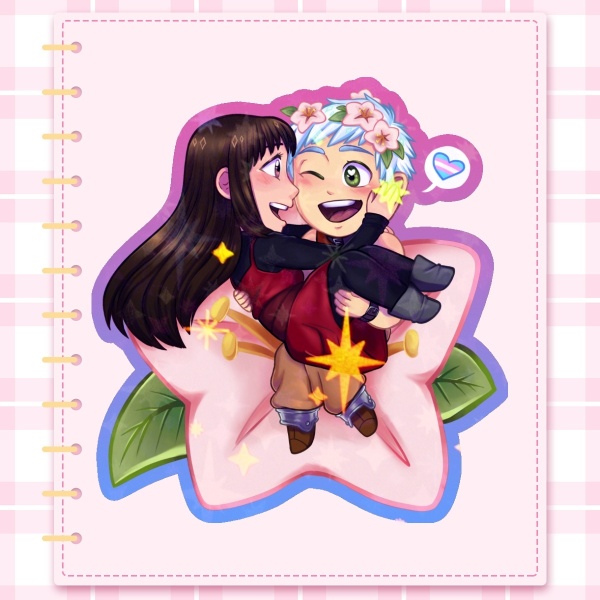 Agito and Toola Sticker