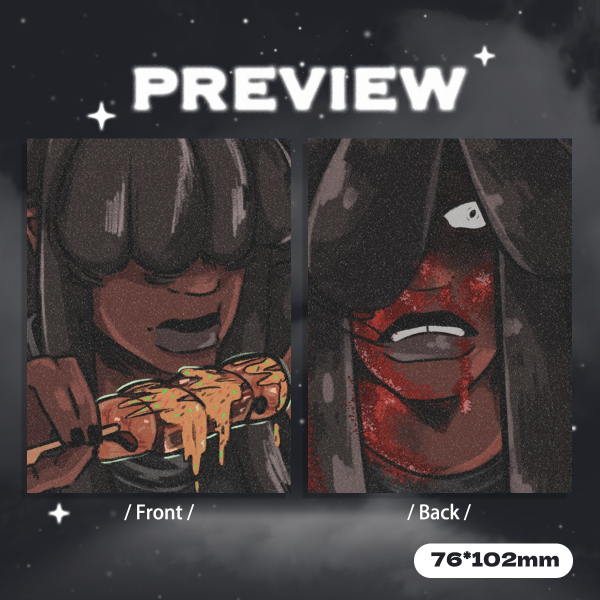 Keith Holographic Photocards