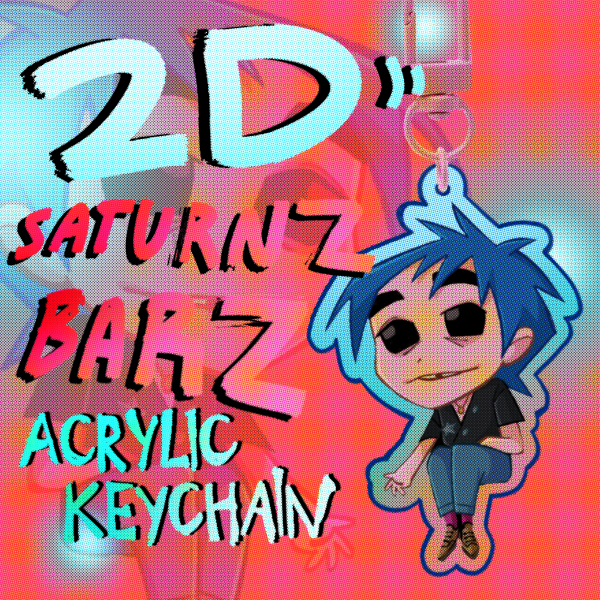 Saturnz Barz 2D Acrylic Keychain