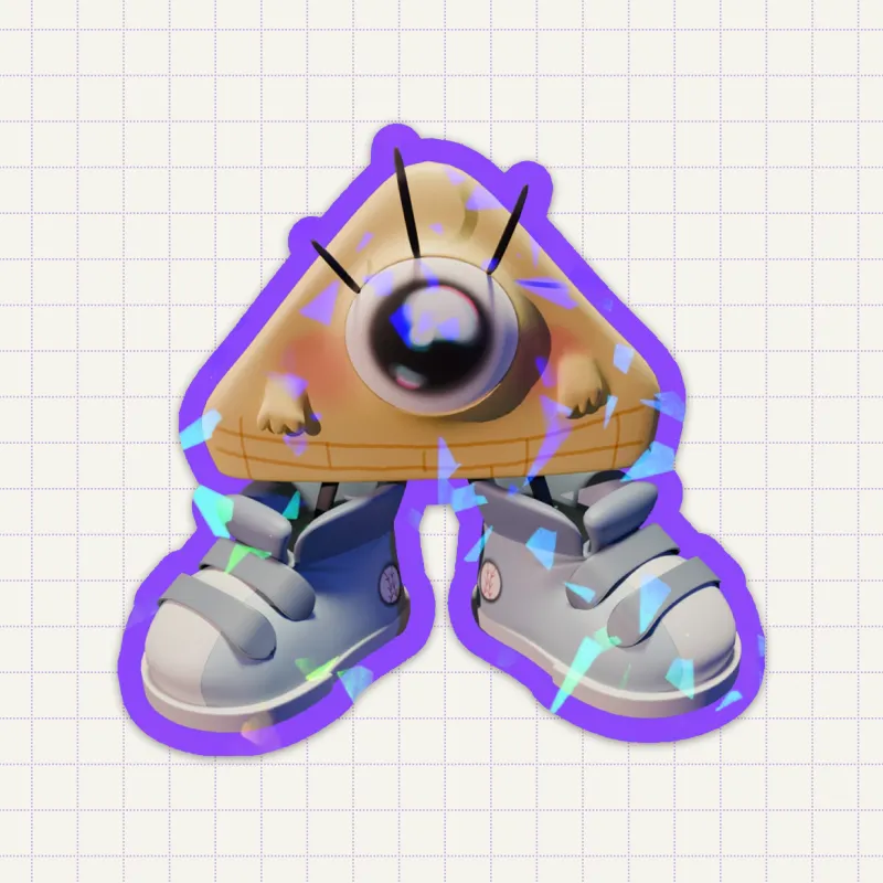 3D Baby Bill Cipher | Sticker by kkohiart - ACGGOODS