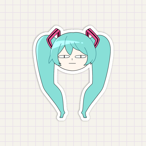 Miku Legs | Sticker