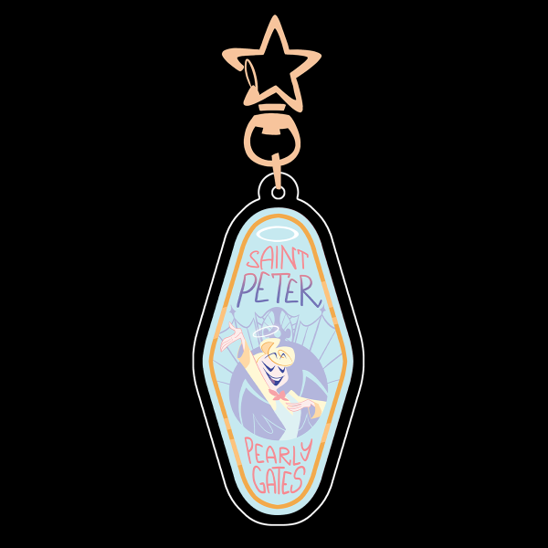Peter room keychain