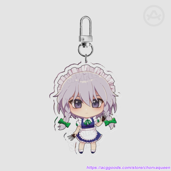 Sakuya Izayoi Acrylic Keychain