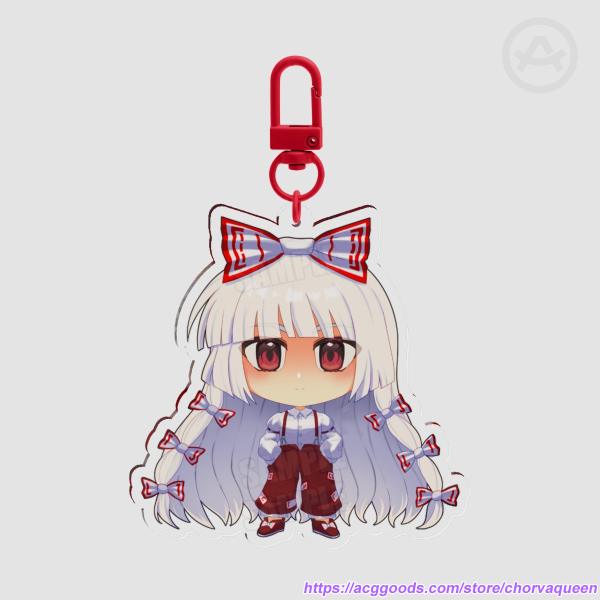 Fujiwara no Mokou Acrylic Keychain