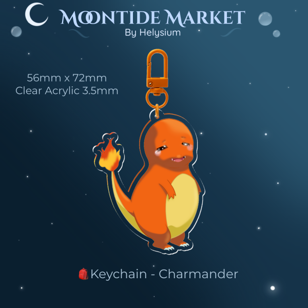 🎒 Keychain – Cute Charmander