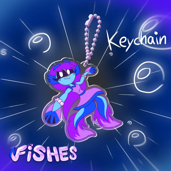 FiSHES Calvary Acrylic Keychain