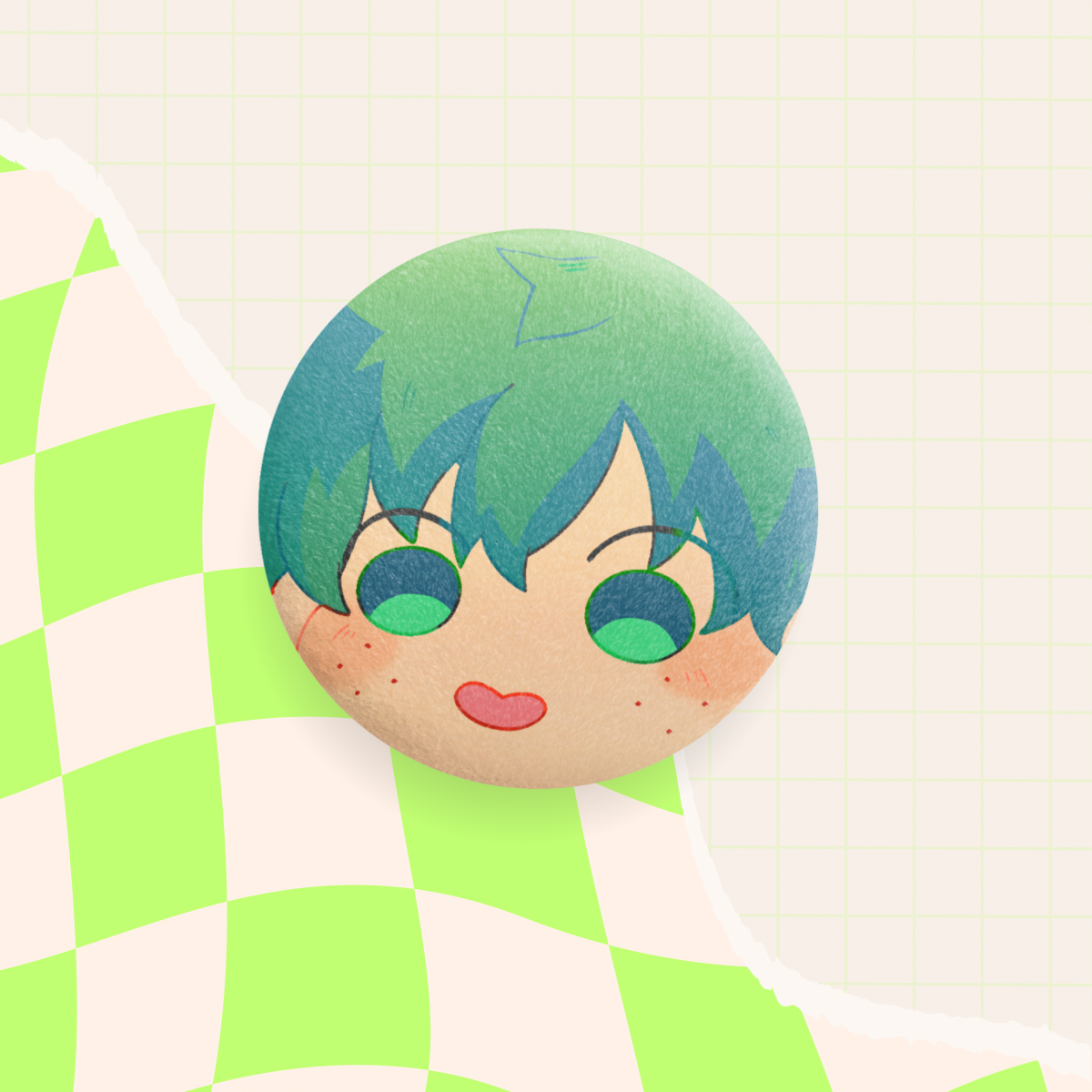 Izuku midoriya - Plush Badge