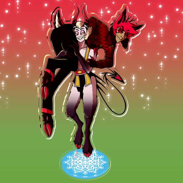 Radioapple Christmas Krampus Standee