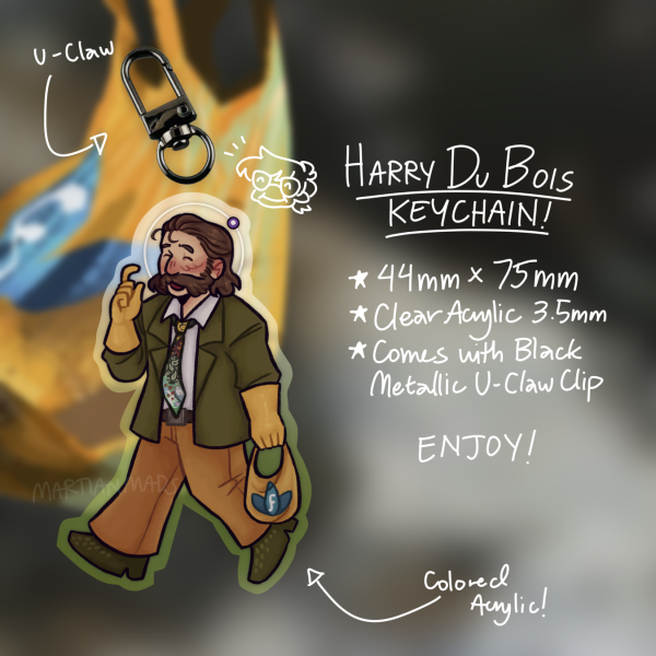 Harry Du Bois Keychain