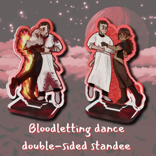 Vampires Owen and Legundo standee