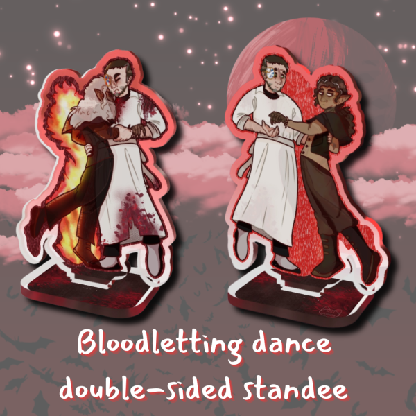 Vampires Owen and Legundo standee