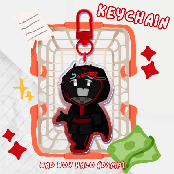 BadBoyHalo (DSMP) Keychain