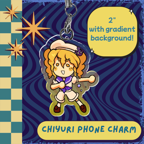 Chiyuri Kitashirakawa PC98 Phone Charm