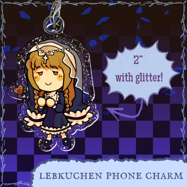 Lebkuchen Phone Charm