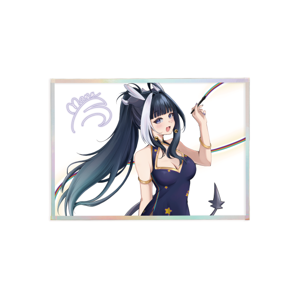 Shikishi with Rainbow-Edged - Mana Sign