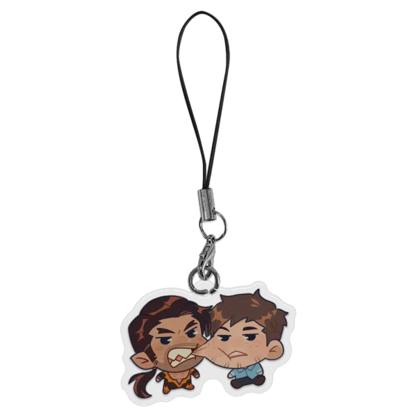 Flambert Tiny Phone Keychain