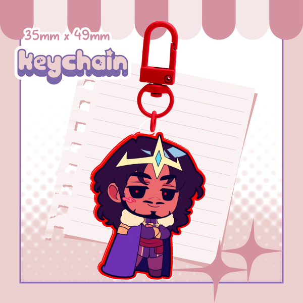 Chibi King Brutus Keychain