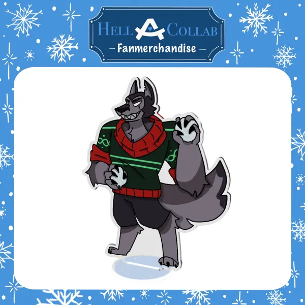 Snowball Fight Collaboration - Vortex - Acrylic Standee