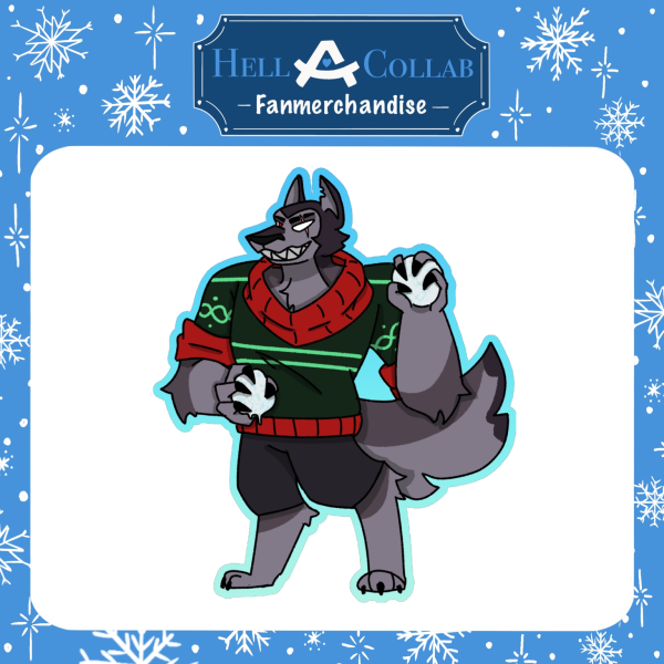 Snowball Fight Collaboration - Vortex - Sticker