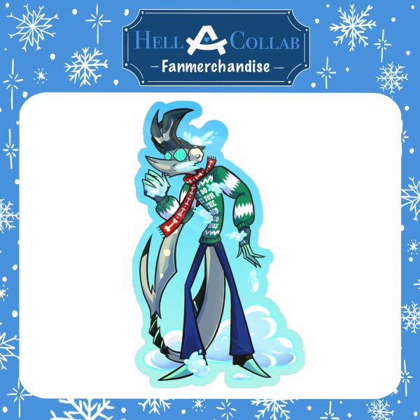 Snowball Fight Collaboration - Chaz - Stickers