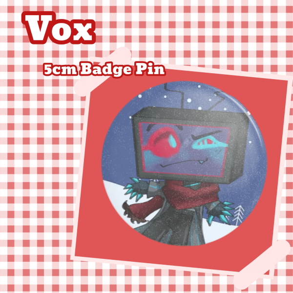 Vox | Round Badges (Button Pin)