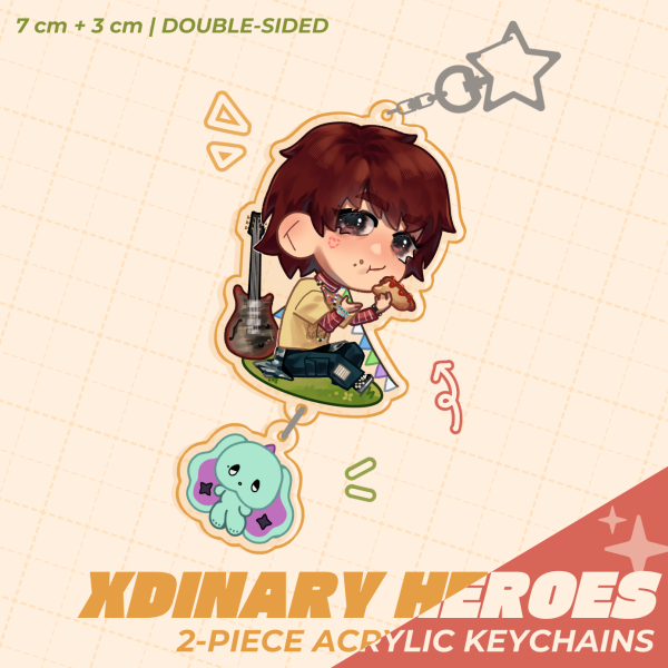 JUNHAN Keychain | Xdinary Heroes