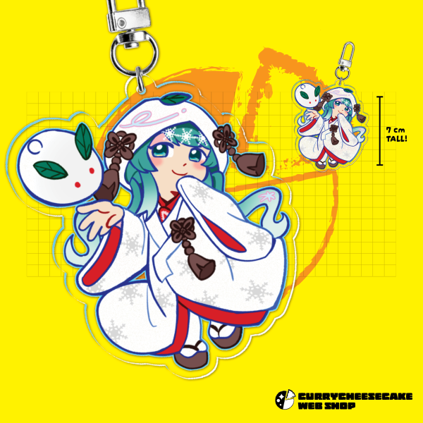 2013 Snow Miku Acrylic Keychains