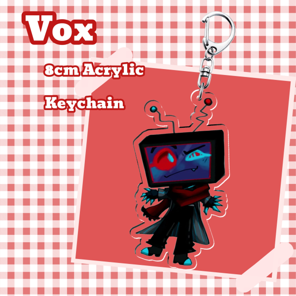 Vox | Clear Acrylic Keychain