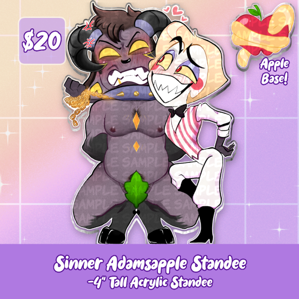 [AdamsApple] 4" Sinner Standee