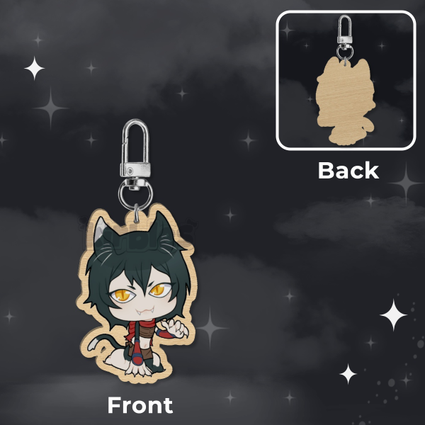 Izutsumi Asebi Wooden Keychain 3.5mm