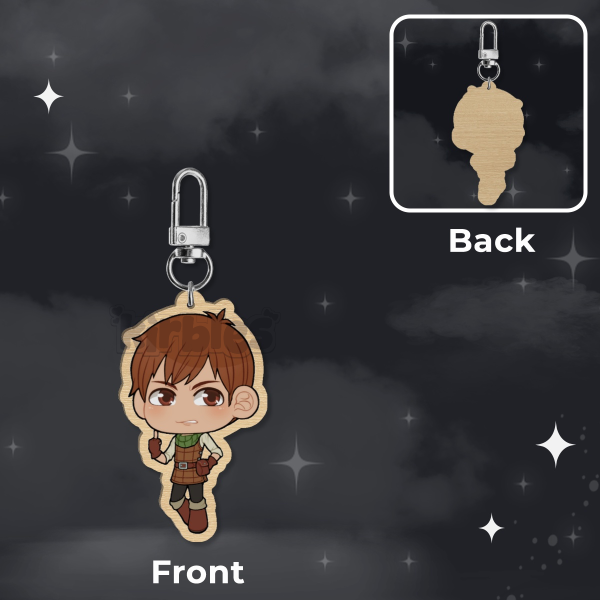 Chilchuck Tims Wooden Keychain 3.5mm