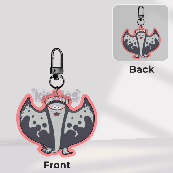 Deep Cut Big Man Coloured Acrylic Keychain