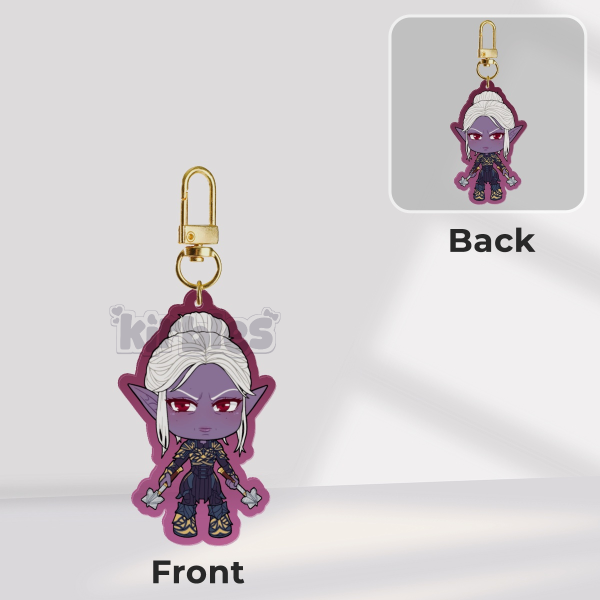 Minthara Baenre Coloured Acrylic Keychain 3.5mm