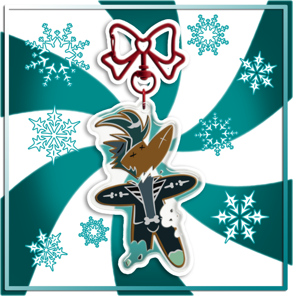 'GingerBread Chaz' Acrylic Keychains