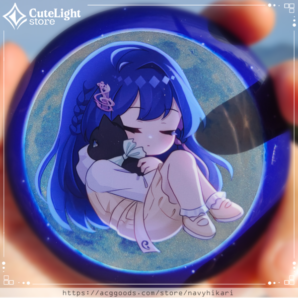 【𝐏𝐢𝐧】Hikari Reflective Badge Pin