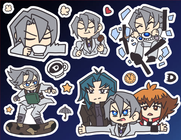D - Searcher - Sticker Sheet