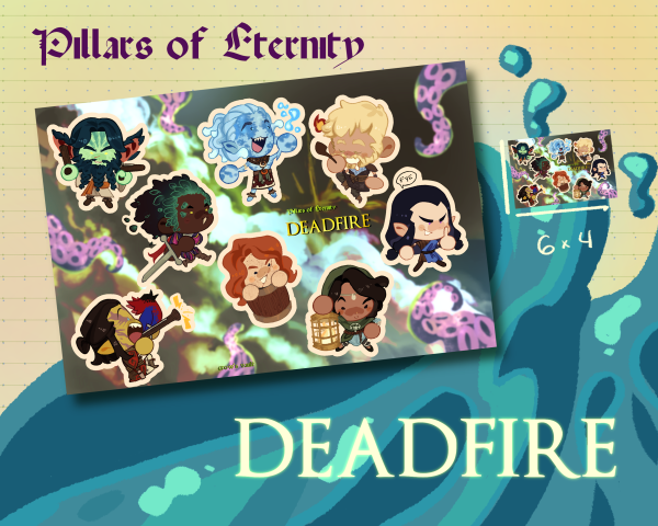 [ POE:D] Sticker sheet