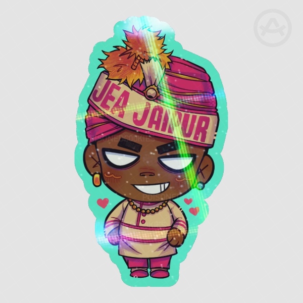 Russel holo sticker