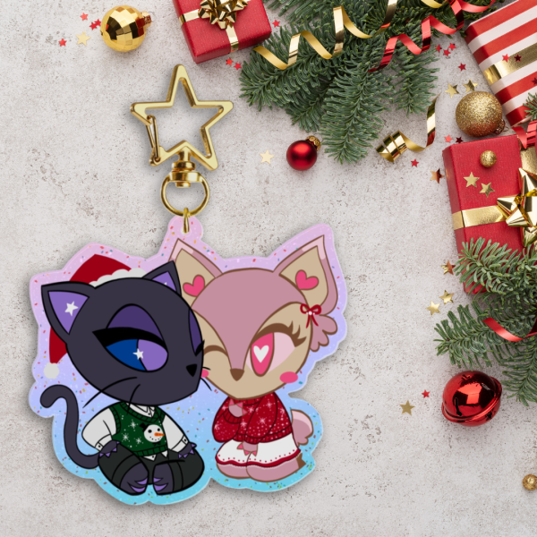 Dear & Darling 2025 Holiday Keychain