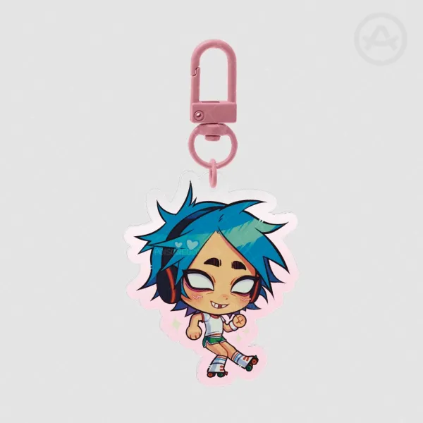 2D acrylic keychain