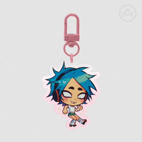 2D acrylic keychain